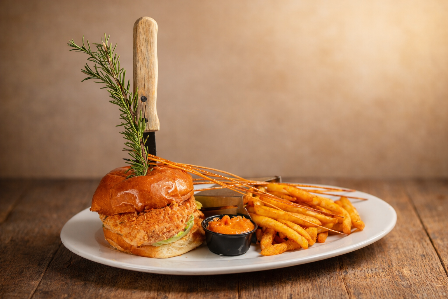 West Sahara Location 9 SPICY FRIED CHICKEN SANDWICH